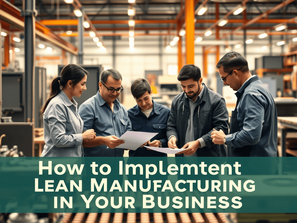 How to Implement Lean Manufacturing in Your&nbsp;Business