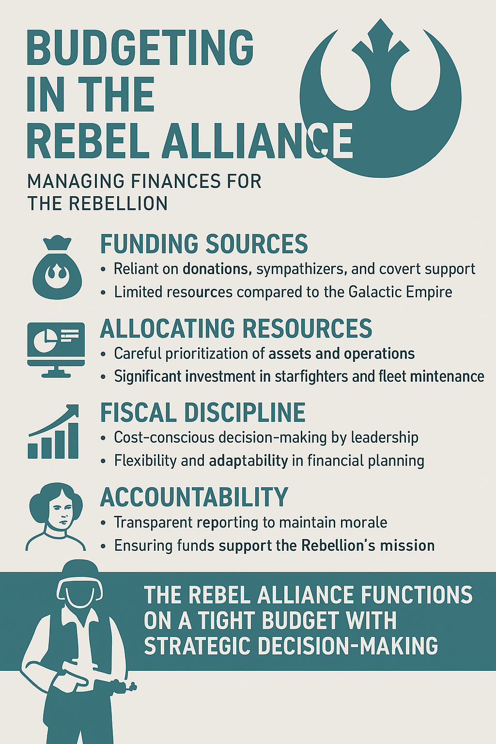 Budgeting in the Rebel Alliance: A Lean Finance Masterclass from a Galaxy Far, Far&nbsp;Away